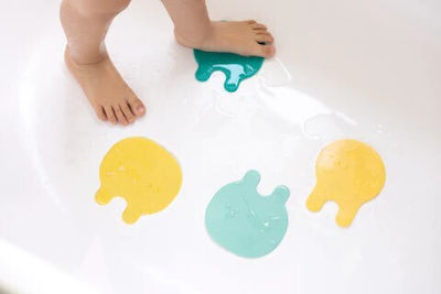 Quut Baby Bath Non-slips Green 8pcs