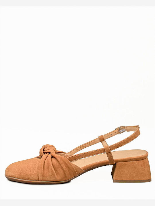 Wonders Beige Heels Ante