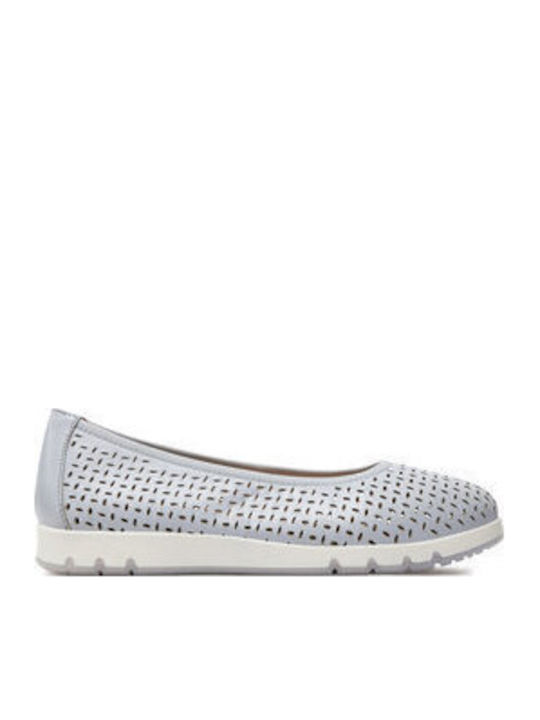 Damen Ballerinas in Blau Farbe