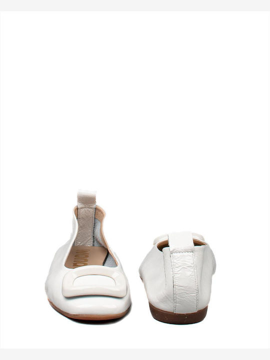 Damen Ballerinas in Weiß Farbe