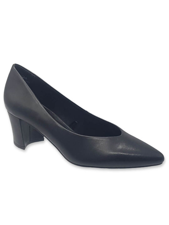 Marco Tozzi Synthetic Leather Black Medium Heels