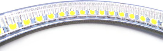 Στεφάνια Angel Eyes Φαναριoύ Αυτοκινήτου 12V BMW Σειρά 3 (E92) Λευκό Χρώμα 4τμχ