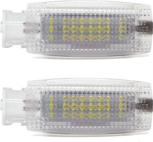 Φώτα Πινακίδας Led 12V για Seat Leon / Alhambra / Toledo 2τμχ