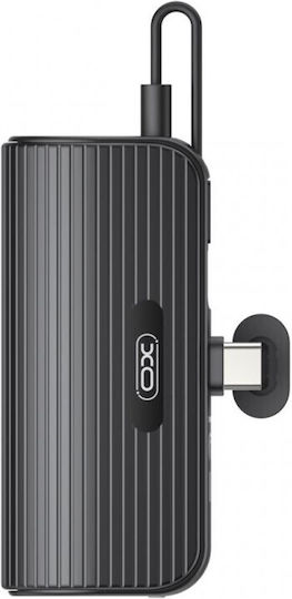 XO PR220 Type-C Out Power Bank 5000mAh 18W Μαύρο