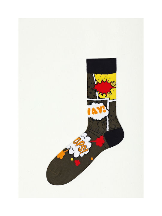 Men's socks in a box Pop Art