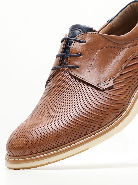 Damiani Leder Herren Freizeitschuhe Tabac Braun