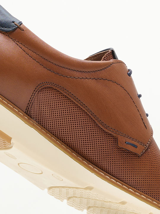 Men's Leather Casual Shoes Tabac Brown