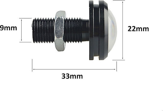 Drl Led 24v Daytime Running Lights - 2 Pcs
