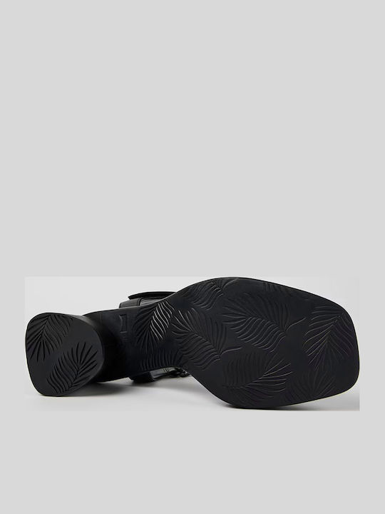 Leather Sandals Black