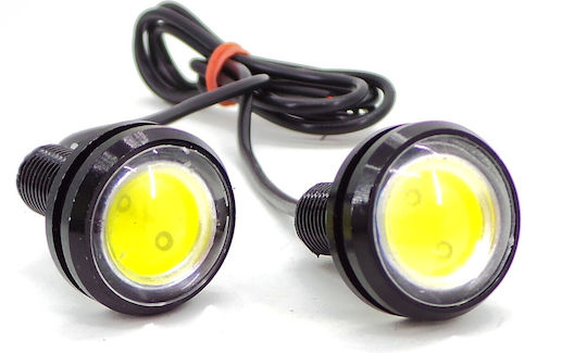 Drl Led 24v Daytime Running Lights - 2 Pcs