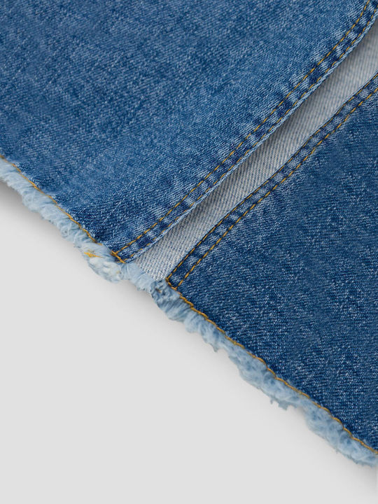 Kids' Denim Skirt Blue