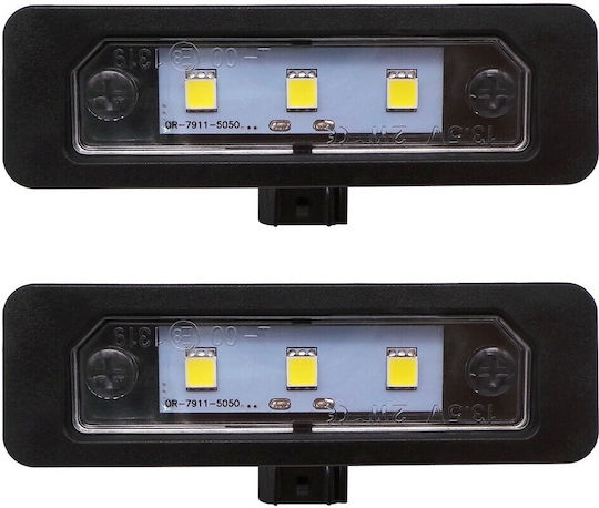 Φώτα Πινακίδας Led 12V για Ford Flex / Taurus / Mustang / Focus / Fusion / Mercury 2τμχ