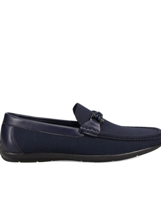 Migato Men's Moccasins Blue