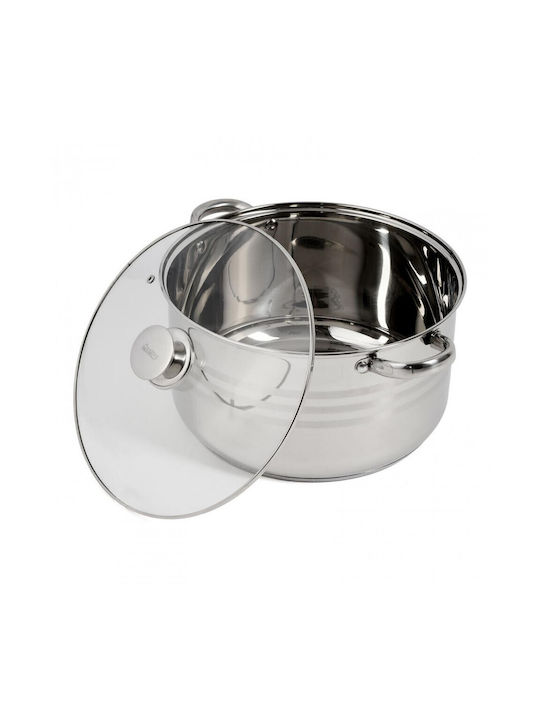 Heinner Deep Stainless Steel Pot 12lt / 30cm