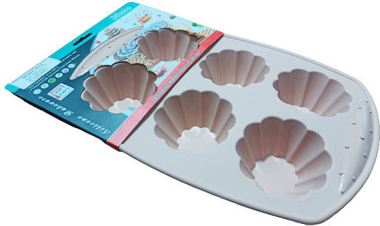 Formă de Patiserie pentru Chec Rotund din Silicon 30x18buc 1buc