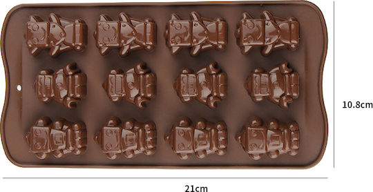 Formă de Patiserie din Silicon 21.5buc 1buc
