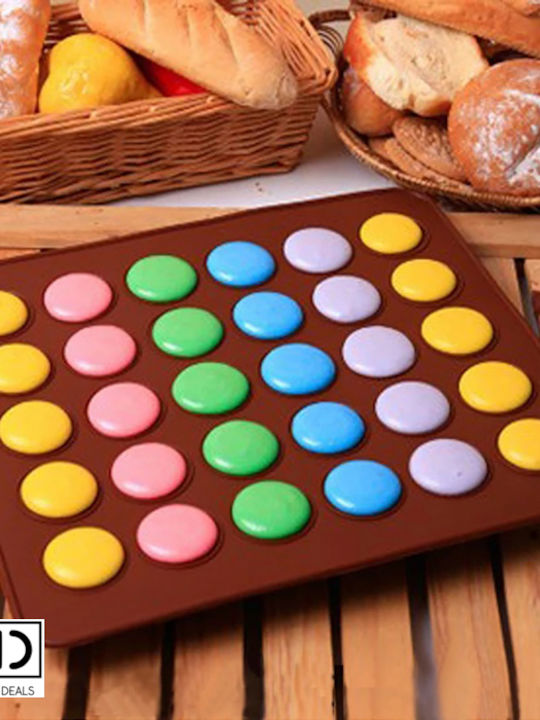 Silicone 30 Cups Baking Pan 28x25cm