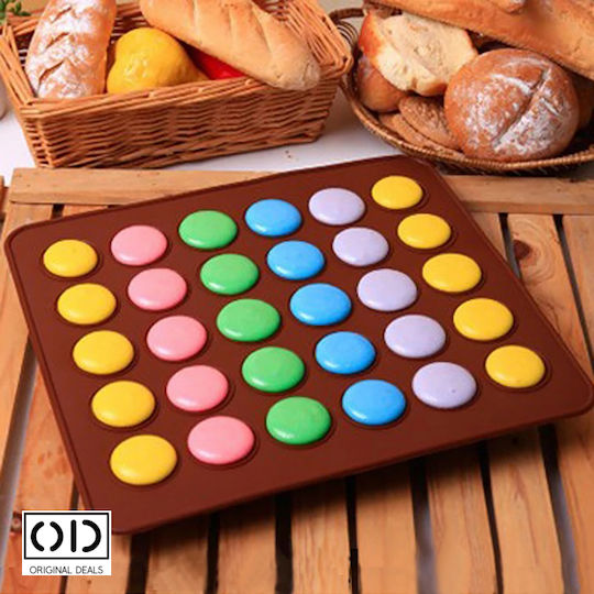 Formă de Patiserie din Silicon 30 Locuri 28x25buc 1buc