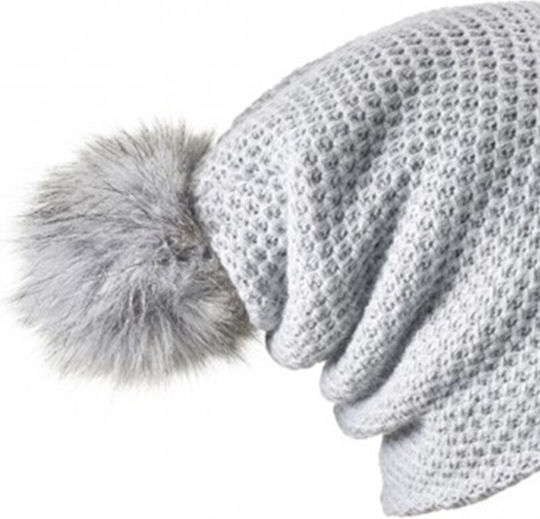 Beanie Unisex Căciulă Tricotat în culoarea Gri
