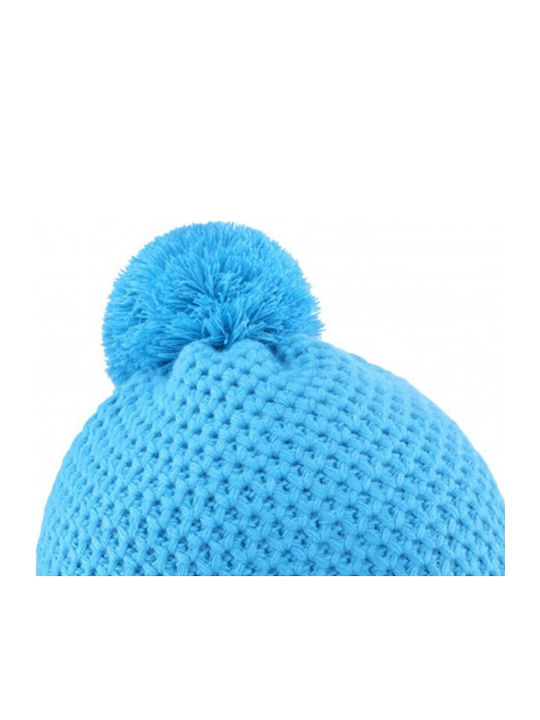 Beanie Frauen Beanie Gestrickt in Blau Farbe