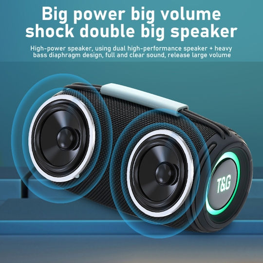 T&G TG657 PRO - 260158 Bluetooth Колонка 16W с Радио и Време на Работа до 3 Часа Черен