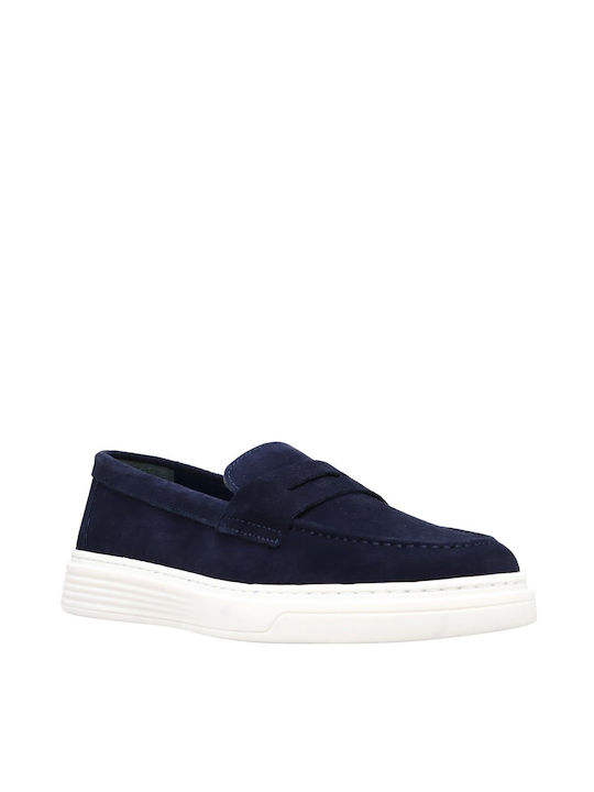 23551 Sue Mokassins & Loafers Haralas - Ozeanblau - Castori