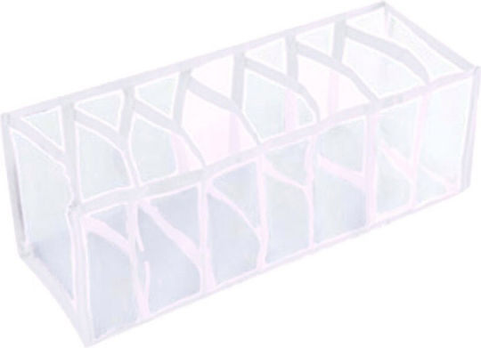 Plastic Casetă pentru Lenjerie intimă în Culoare Alb 12cm 1buc