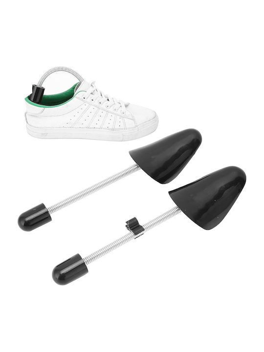 2er-Set Schuhkeile, Zola®, Vollkunststoff, verstellbar, Größe 35-41, Schwarz