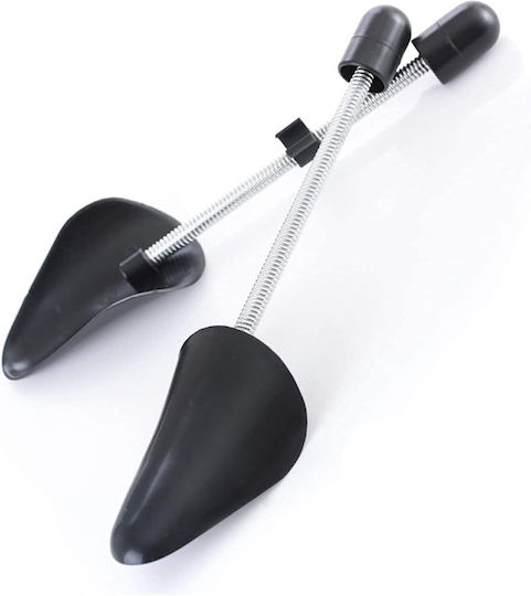 Set Of 2 Shoe Wedges, Zola®, Solid Plastic, Adjustable, Size 35-41, Black