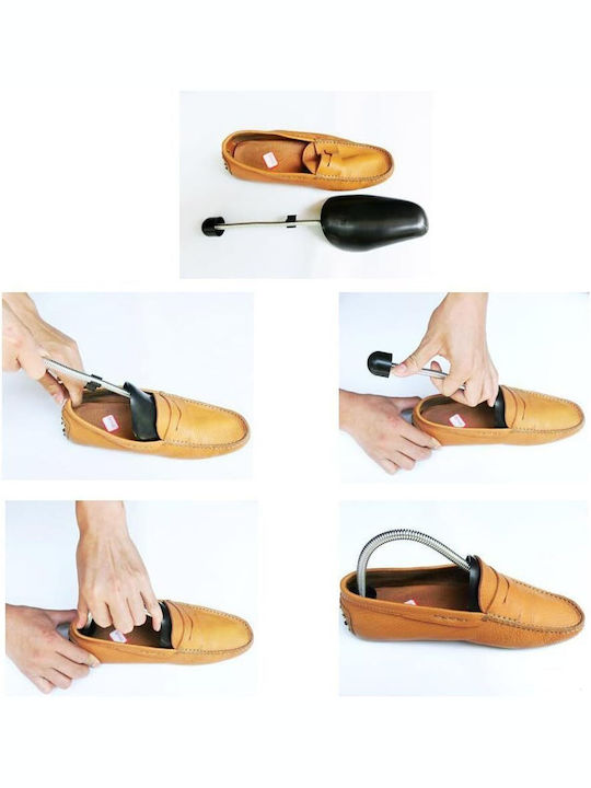 2er-Set Schuhkeile, Zola®, Vollkunststoff, verstellbar, Größe 35-41, Schwarz