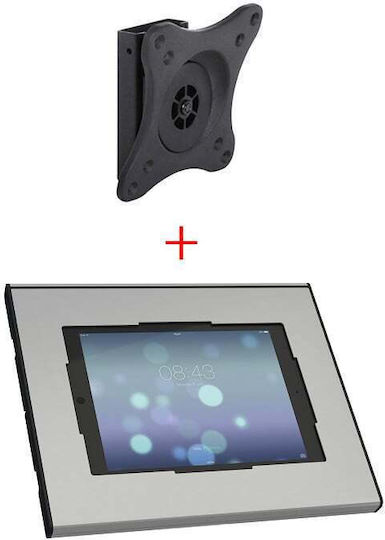 Tablet-Halterung für die Wandmontage mit Multibrackets 3497 und Vogel's Pts2010, sicher, drehbar um die Achse 360 Grad