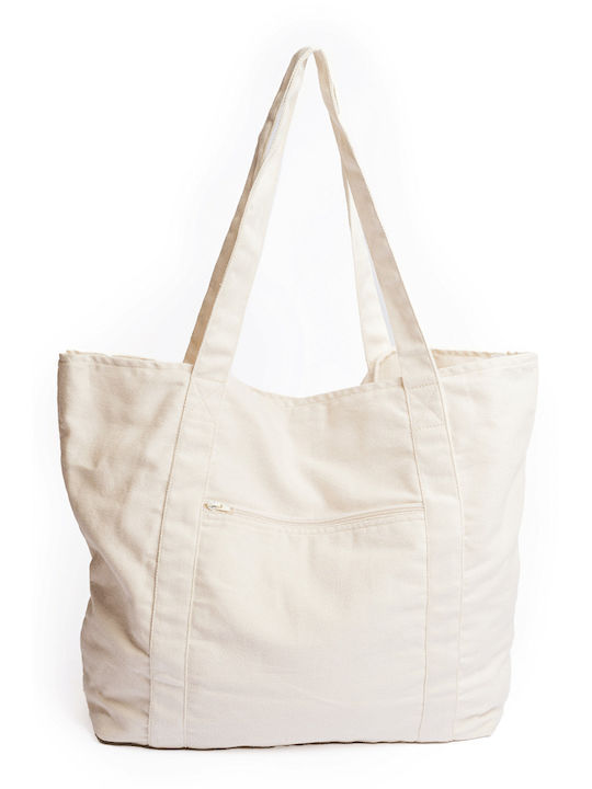 Τσάντα Από Καμβά Simplygreen – Off White