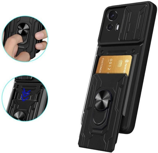 Back Cover Metalic Negru (Motorola Edge 30 Neo 5G)