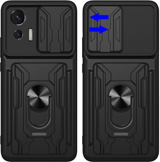 Back Cover Metalic Negru (Motorola Edge 30 Neo 5G)
