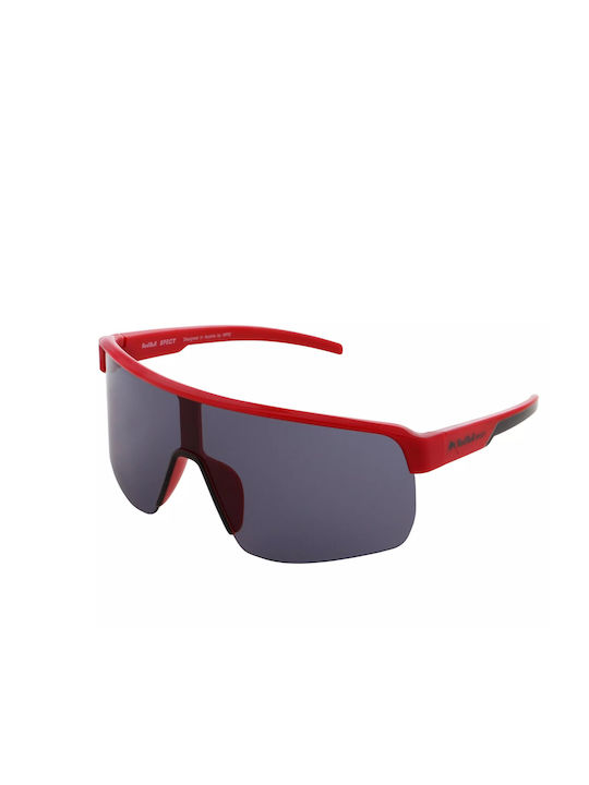 Red Bull Spect Eyewear Sunglasses with Red Plastic Frame and Gray Lens DAKOTA-005