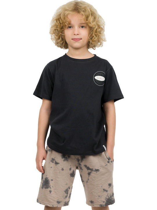 Energiers Kids Set with Shorts Anthracite 2 Pieces