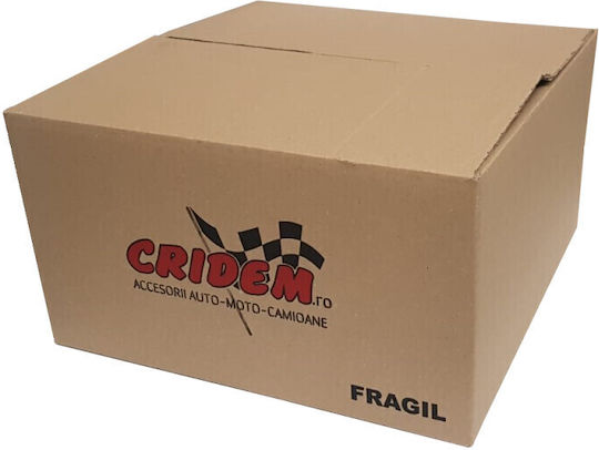 Set Capace De Roți Auto Cridem Crystal 4 Bucăți Argintii 15''