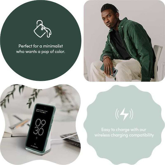 Spigen Cyrill Back Cover Silicone with Strap Green (Google Pixel 8)