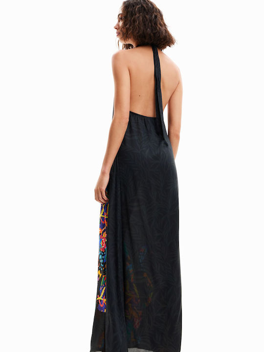 Desigual Maxi Φόρεμα Negro