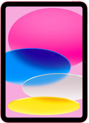 Apple iPad 2022 10.9" με WiFi (4GB/64GB) Pink