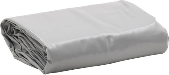 vidaXL Αδιάβροχος Μουσαμάς 600gr/m² 5x5μ. Βαρέως Τύπου Γκρι