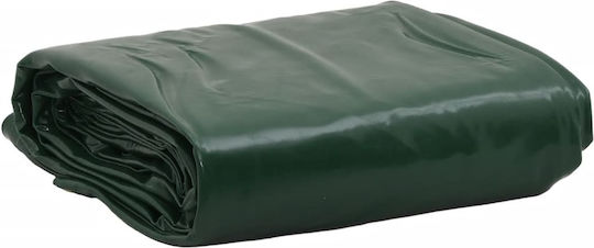 vidaXL Waterproof Tarpaulin 600gr/m² 5x5m. Heavy Duty Green