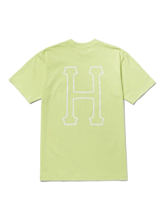 HUF Ανδρικό T-shirt Κοντομάνικο Lime