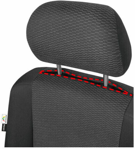 Car Seat Covers Delivery Van Ares Dv2-l 2seats