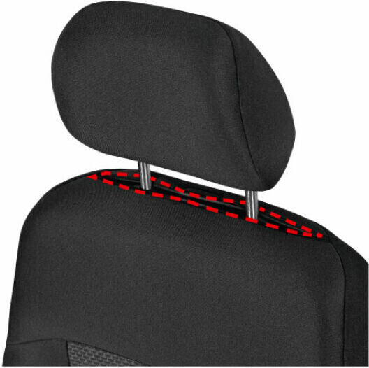 Apollo Lux Super Airbag Front Seat Covers 2pcs - Size Xl