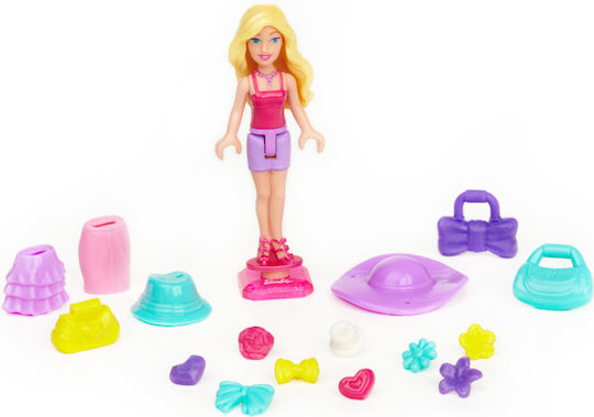 Mega Bloks Cuburi De Construit Barbie Fashion Stand Pentru 4+ Ani 71 Bucăți