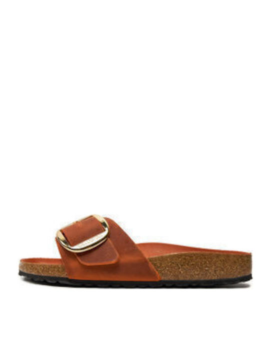 Birkenstock Madrid Δερμάτινα Ανατομικά Σανδάλια Πορτοκαλί Birkenstock Madrid Δερμάτινα Ανατομικά Σανδάλια Πορτοκαλί
