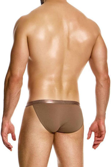 Modus Vivendi Aνδρικό Antibacterial Tanga Brief 15613 Dark-skin