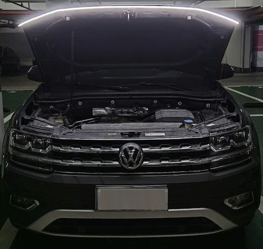 Flexible Daytime Running Lights Under The Hood 120cm Drl Led 12v + Wow - 1 Pc