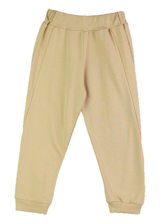 Nek Kids Wear Kids Sweatpants Set Ecru 3pcs